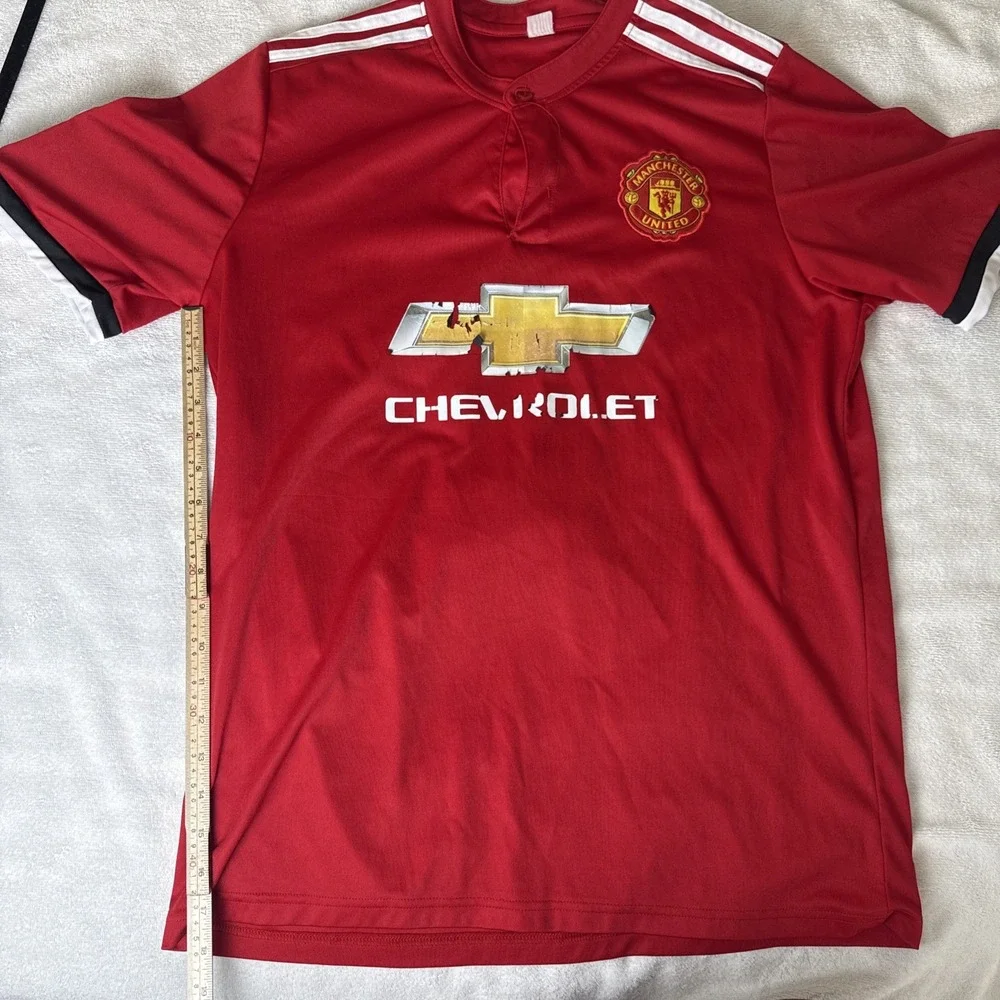 2016-2017 Man. United Pogba HOME Kit Soccer Jersey Football Shirt adidas Large
